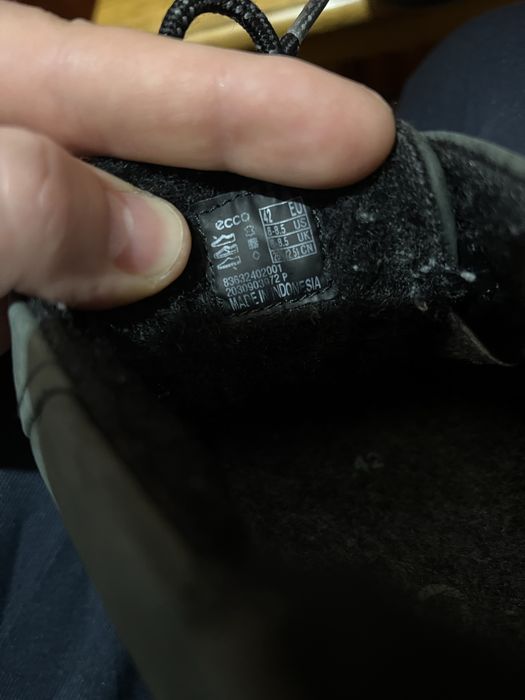 ECCO чоловічі ботінки зимні