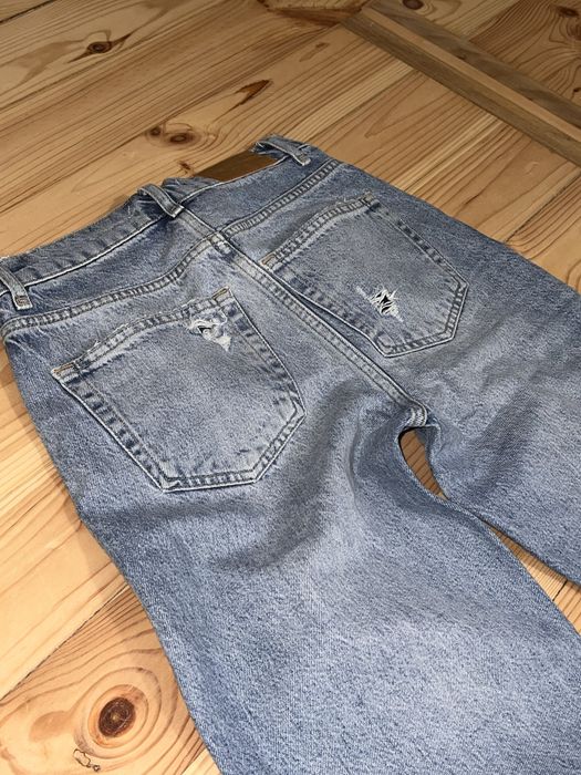 Джинси ginatricot premium denim блакитні