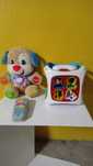Conjunto de Brinquedos Didáticos e Eletrónicos