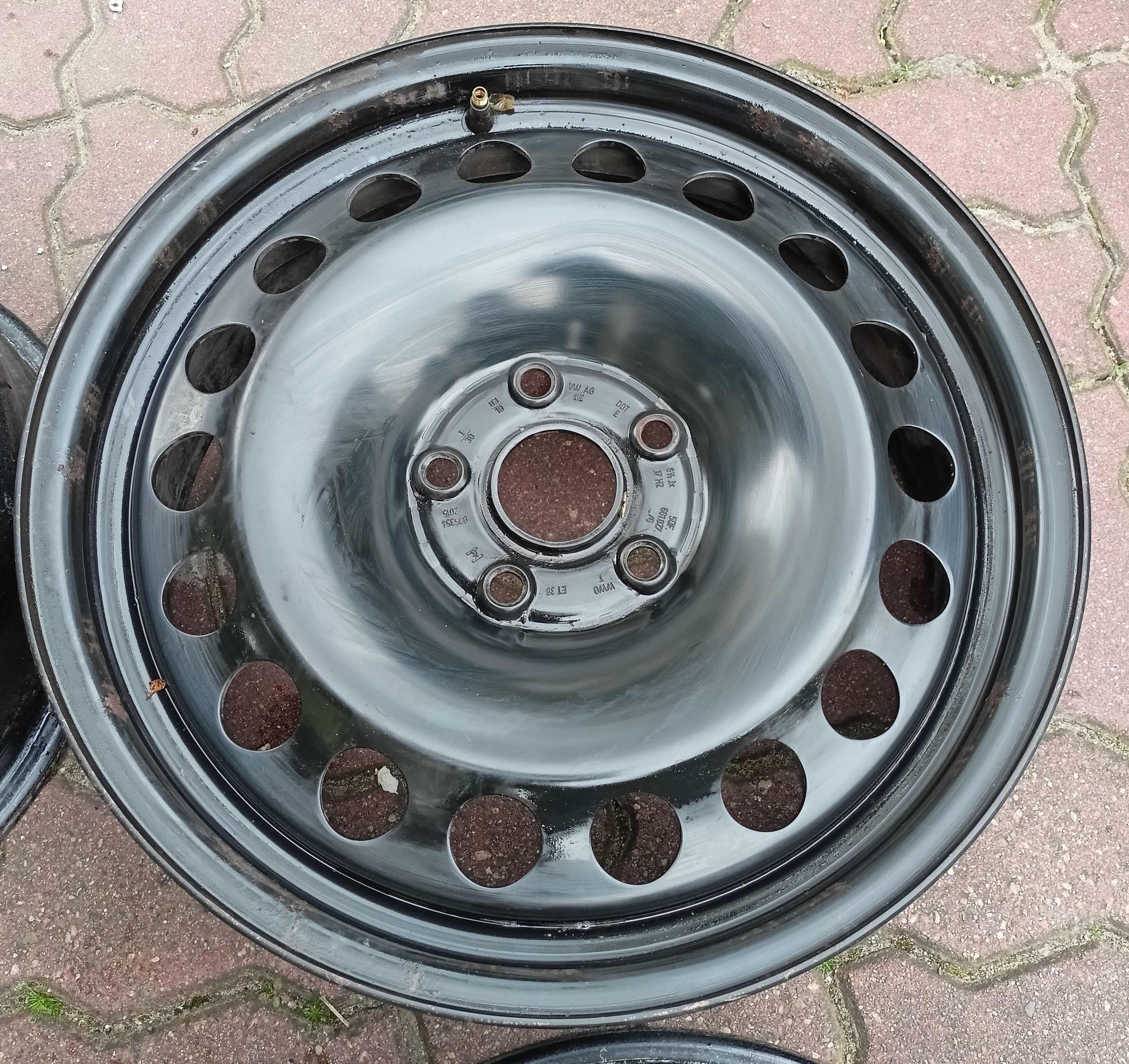 Felgi stalowe 17 5x112 Oryg VW Tiguan Passat Skoda Kodiaq Seat Audi Q3