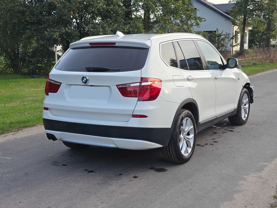 BMW X3 35d xDrive 193tys km, Navi Xenon Keyless Lane Asist Panorama