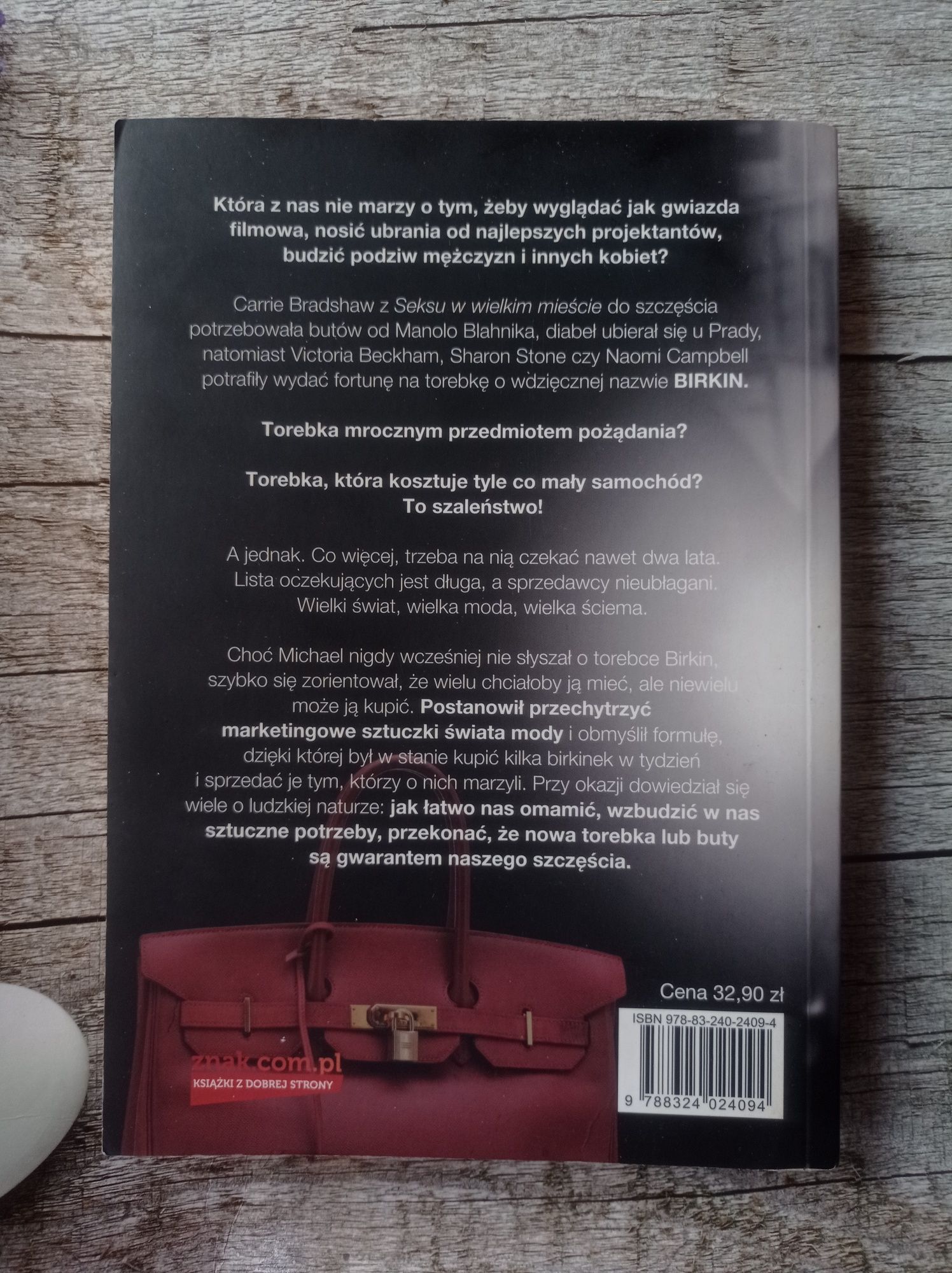 UNIKAT Książka W pogoni za torebką Michael Tonello, torebka BIRKIN