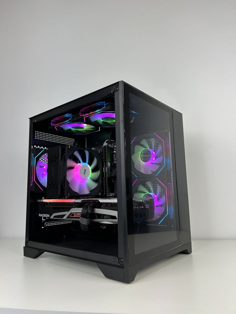 Комп'ютер Ryzen 5 5600 + RX6700 XT + B550 + SSD 512ГБ+16GB DDR4