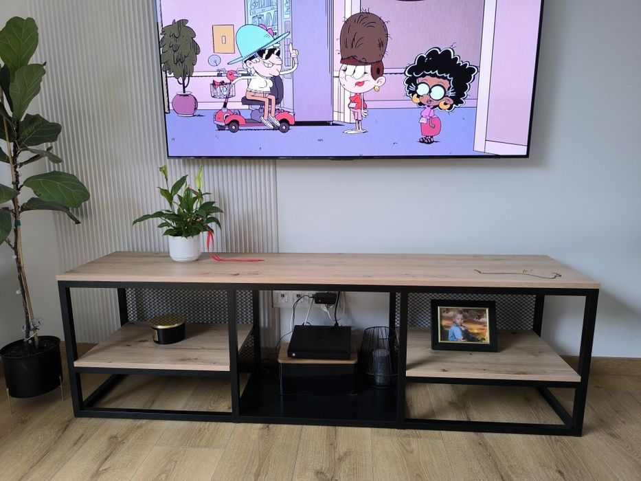 Loftowa szafka RTV lub regał 180cm