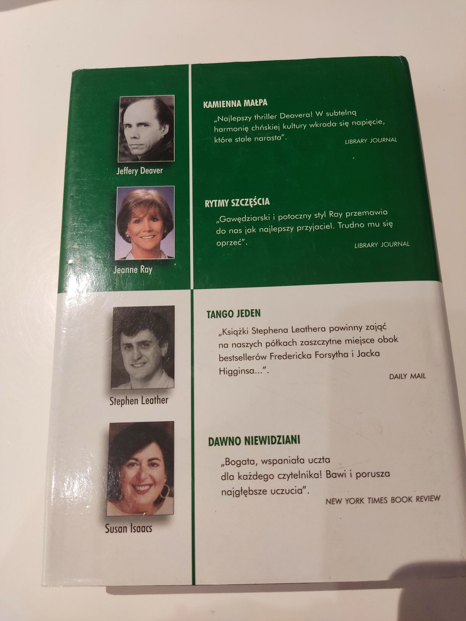 Tango jeden, Rytmy Szczęścia, Kamienna Małpa, Dawno Niewidziani nie