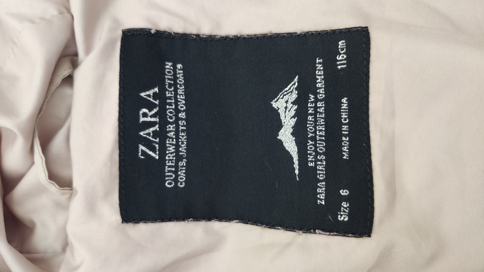 Casaco Zara 6 anos
