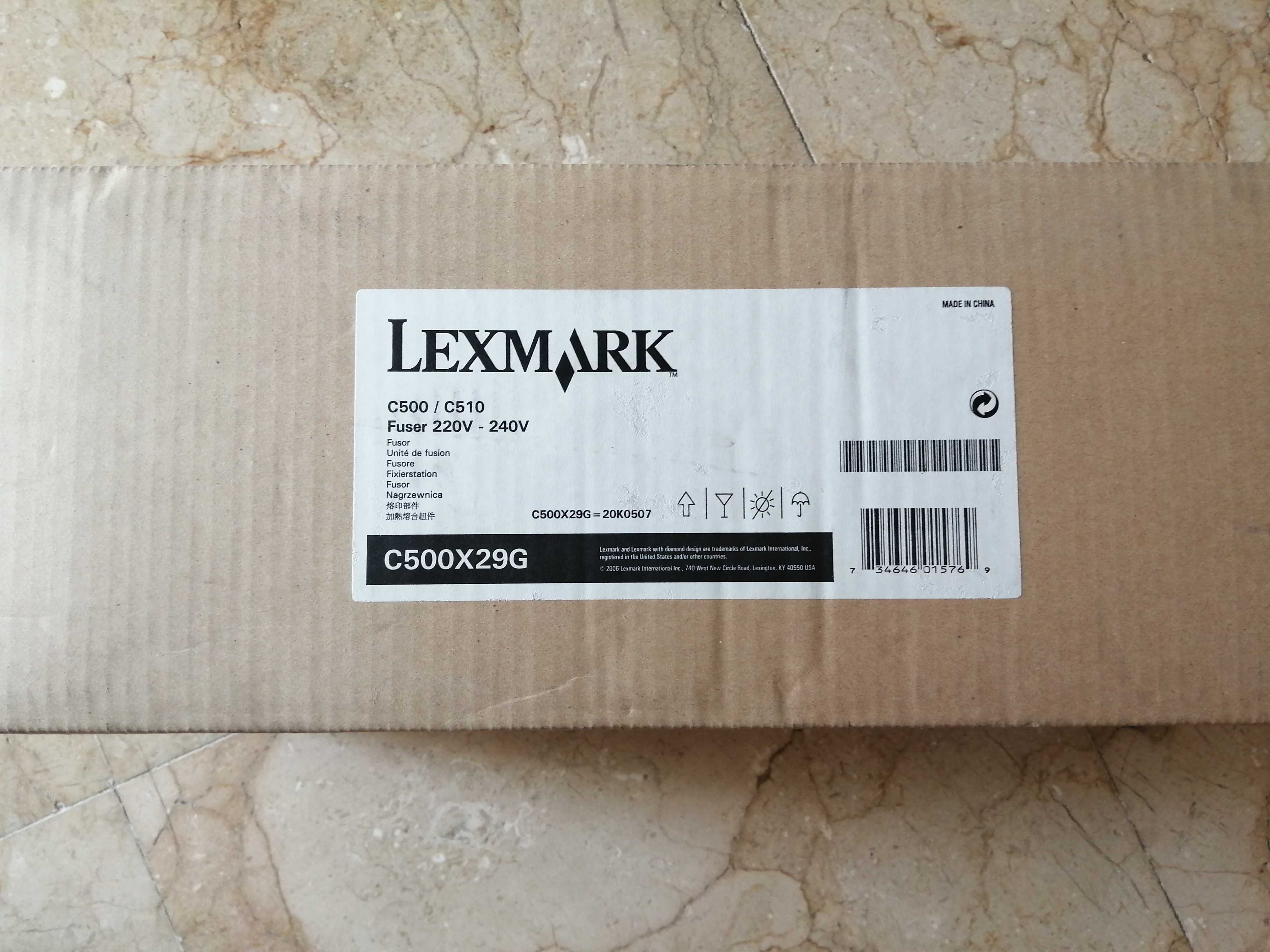 Toners da marca Lexmark