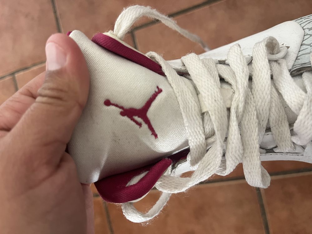 Sapatilhas Jordan 1 flight 3 white & Pink