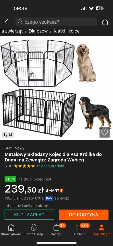 Kojec dla zwierząt