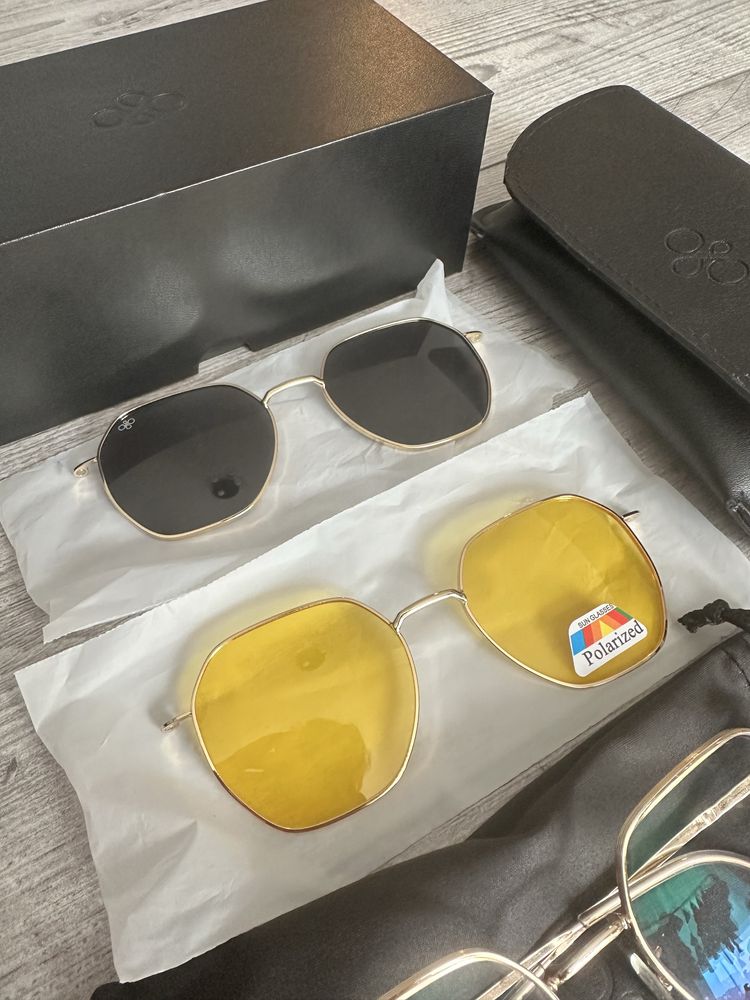 Okulary korekcyjne z nakładkami Ojo lenses