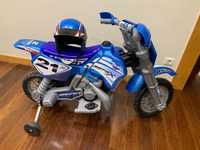 Mota Motocross Elétrica Criança Feber