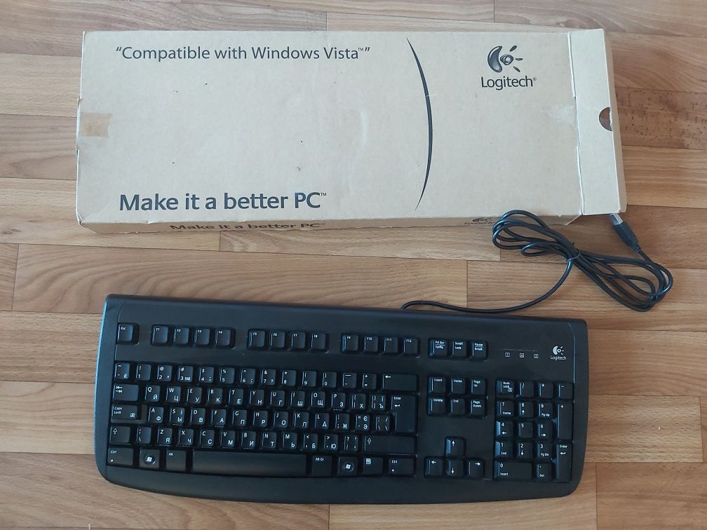 Клавіатура Vinga kb300bk logitech deluxe250 Hp kb-0316 cameron kb-1020