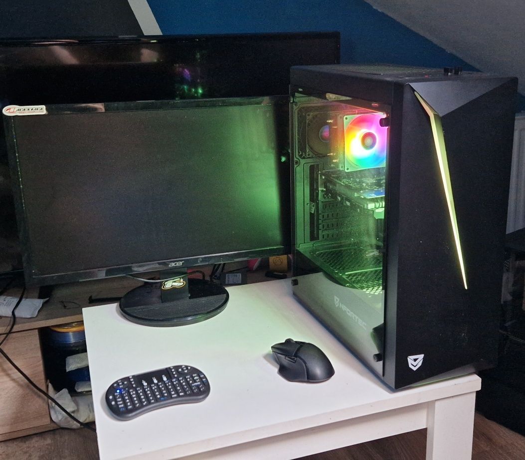 Zestaw do Gier/Nauki i5/GTX 1050ti/8GB ram/SSD+Monitor Acer