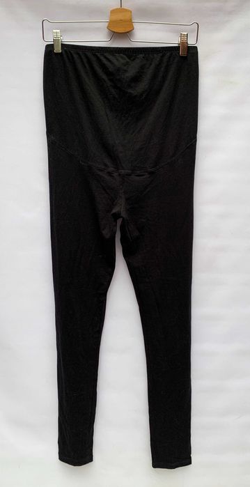 Legginsy H&M Mama Czarna M 38 Ciążowe Bawełna