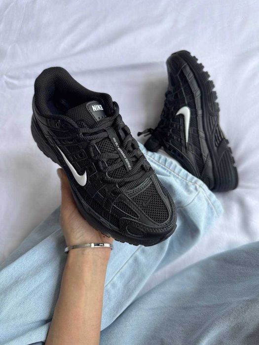 !SALE!Nike P-6000Black/White Swoosh premium36 37 38 39 40 41 42 43найк