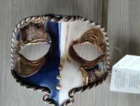 Maska ozdobna karnawałowa wenecka oryginał