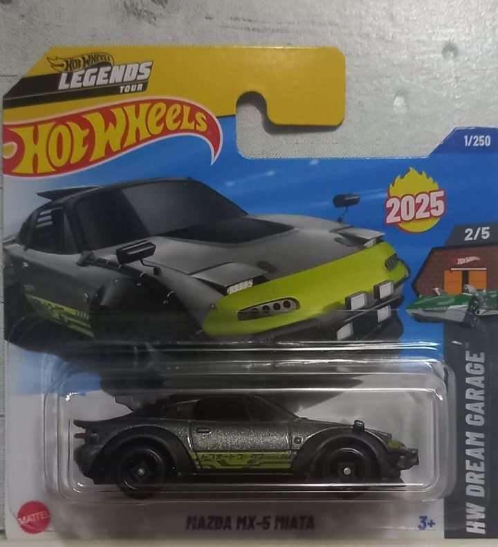 Mazda mx-5 miata hot wheels 2025