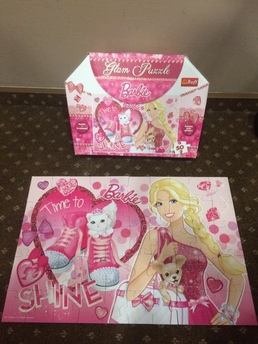 Smyk Barbie puzzle super