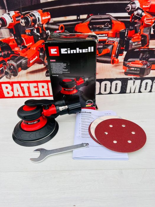 Ексцентрикова пневматична шліфувальна машина Einhell TC-PE 150