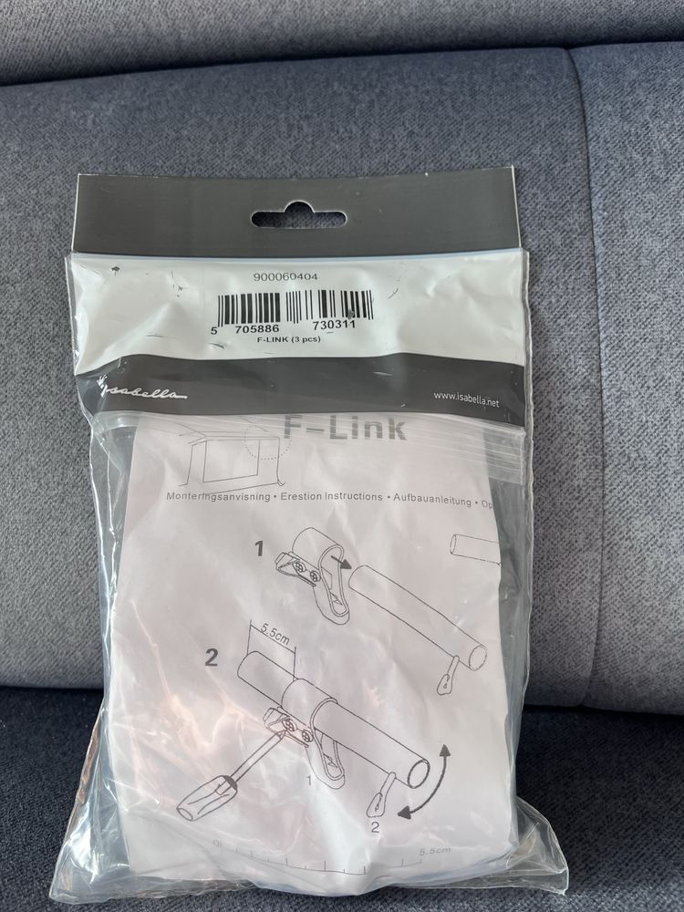 Złącze Isabella F-Link do zadaszenia przedsionka (NOWE)