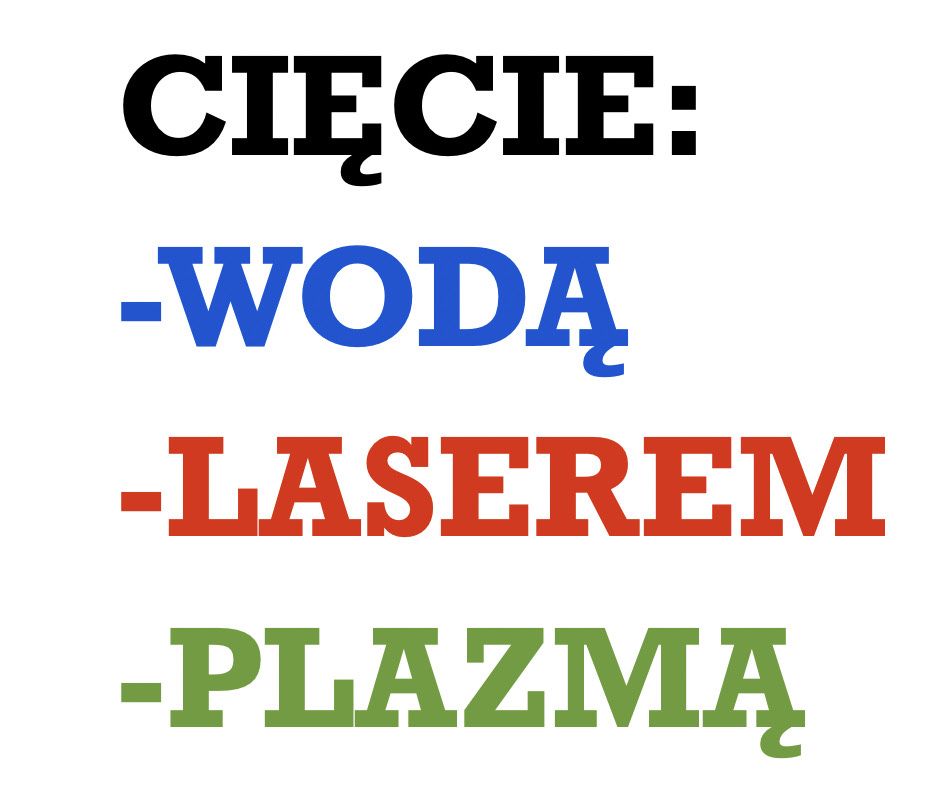 Ciecie woda, laser, plazma. Lublin