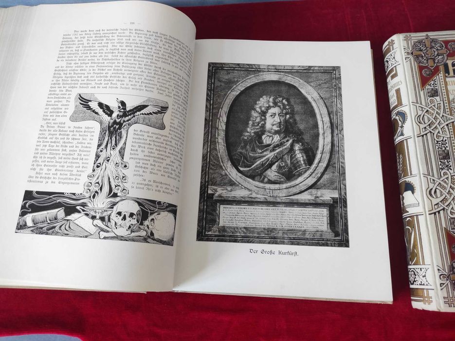 Старинные книги. Красный сатанизм в иллюстрациях.  2  фолианта.