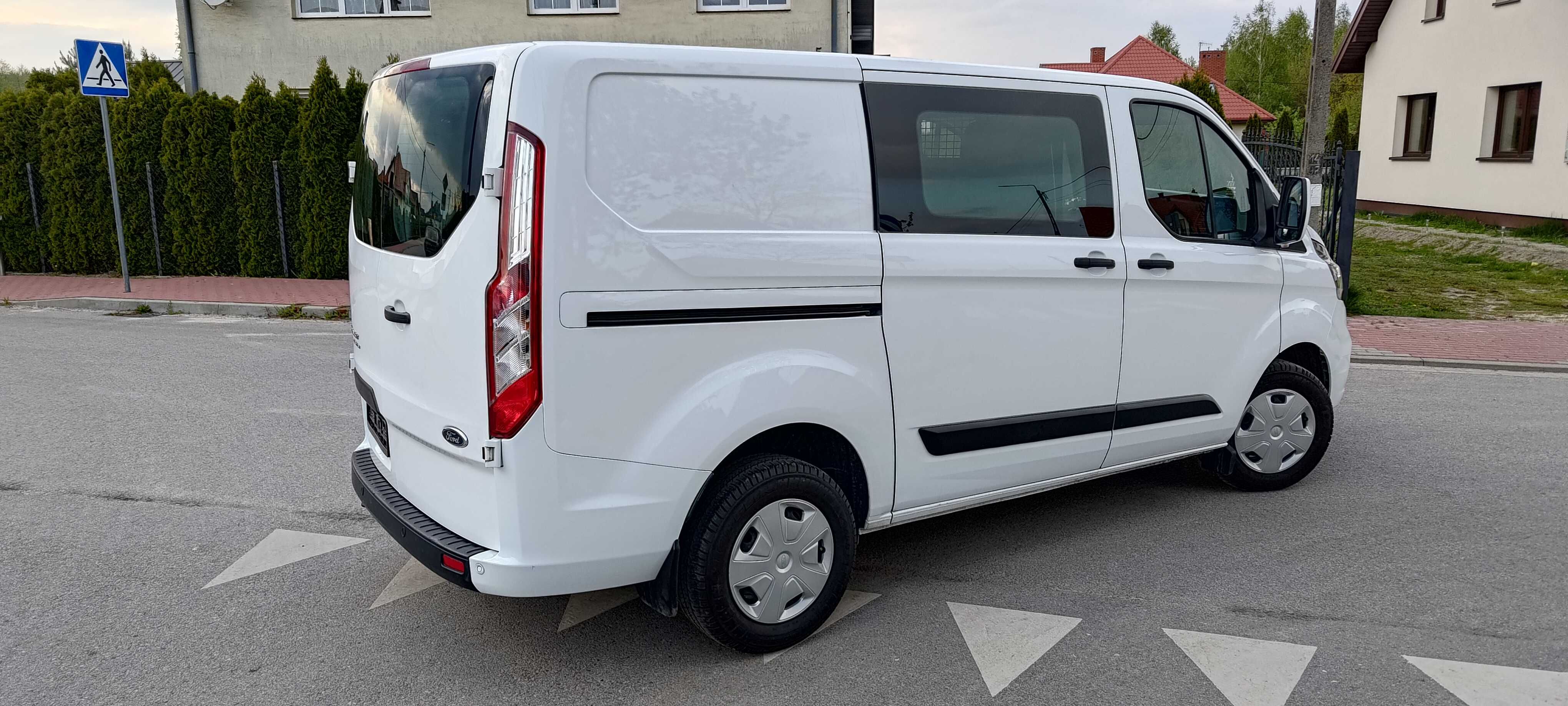 Ford Transit Custom II Lift, L1H1, Furgon Blaszak, Szwajcar, Euro 6