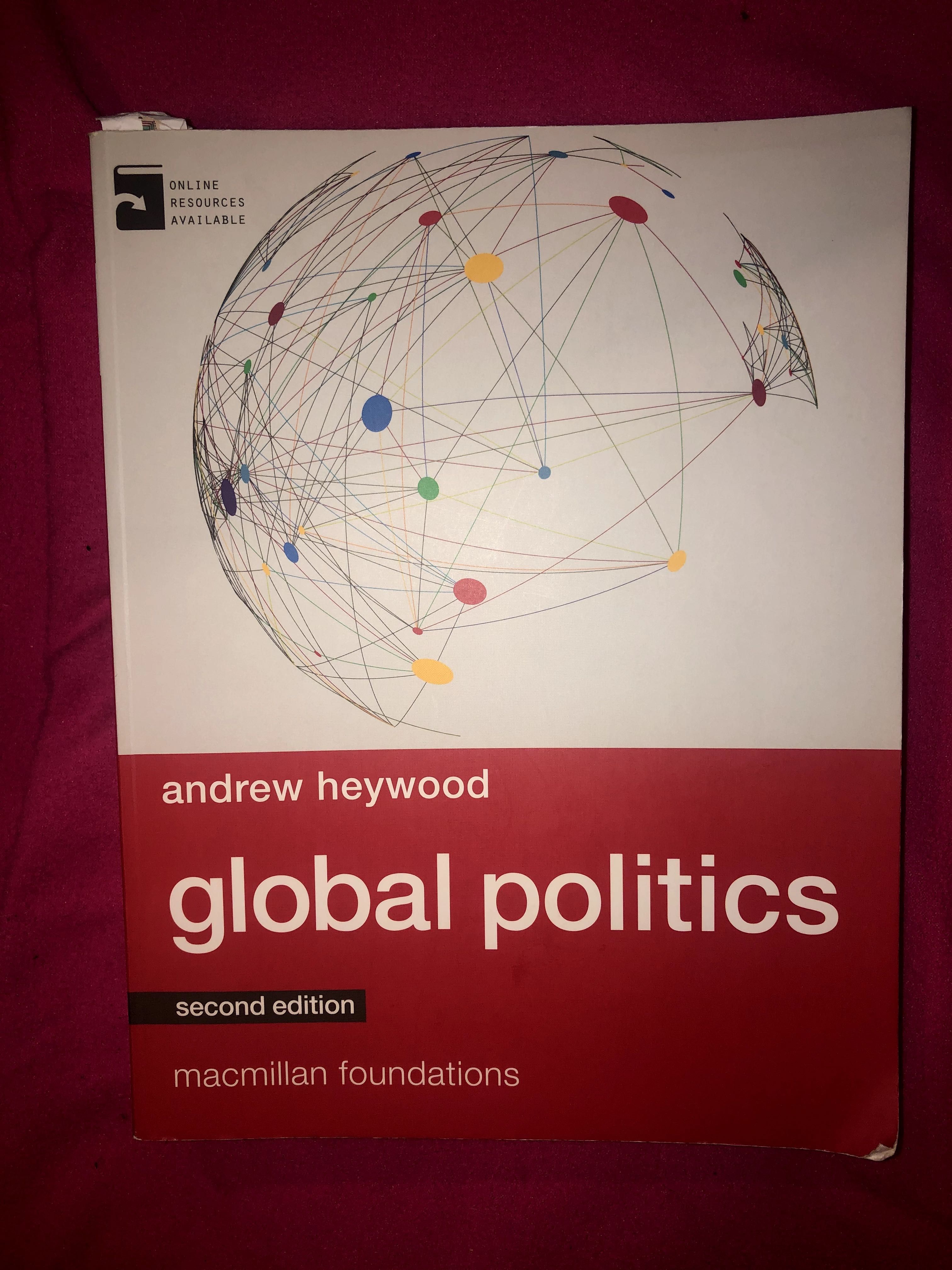 Global Politics second edition, Andrew Heywood