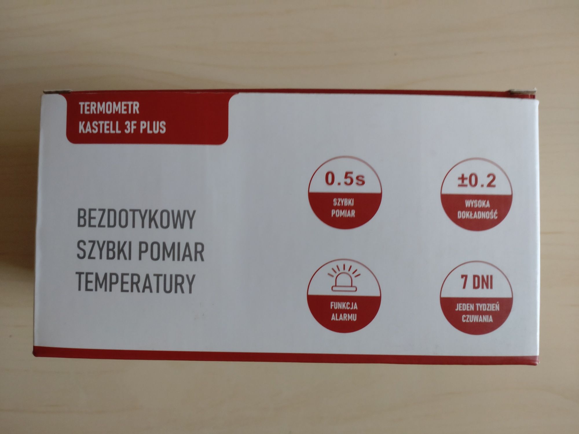 Termometr bezdotykowy Kastell 3f Plus Nowy