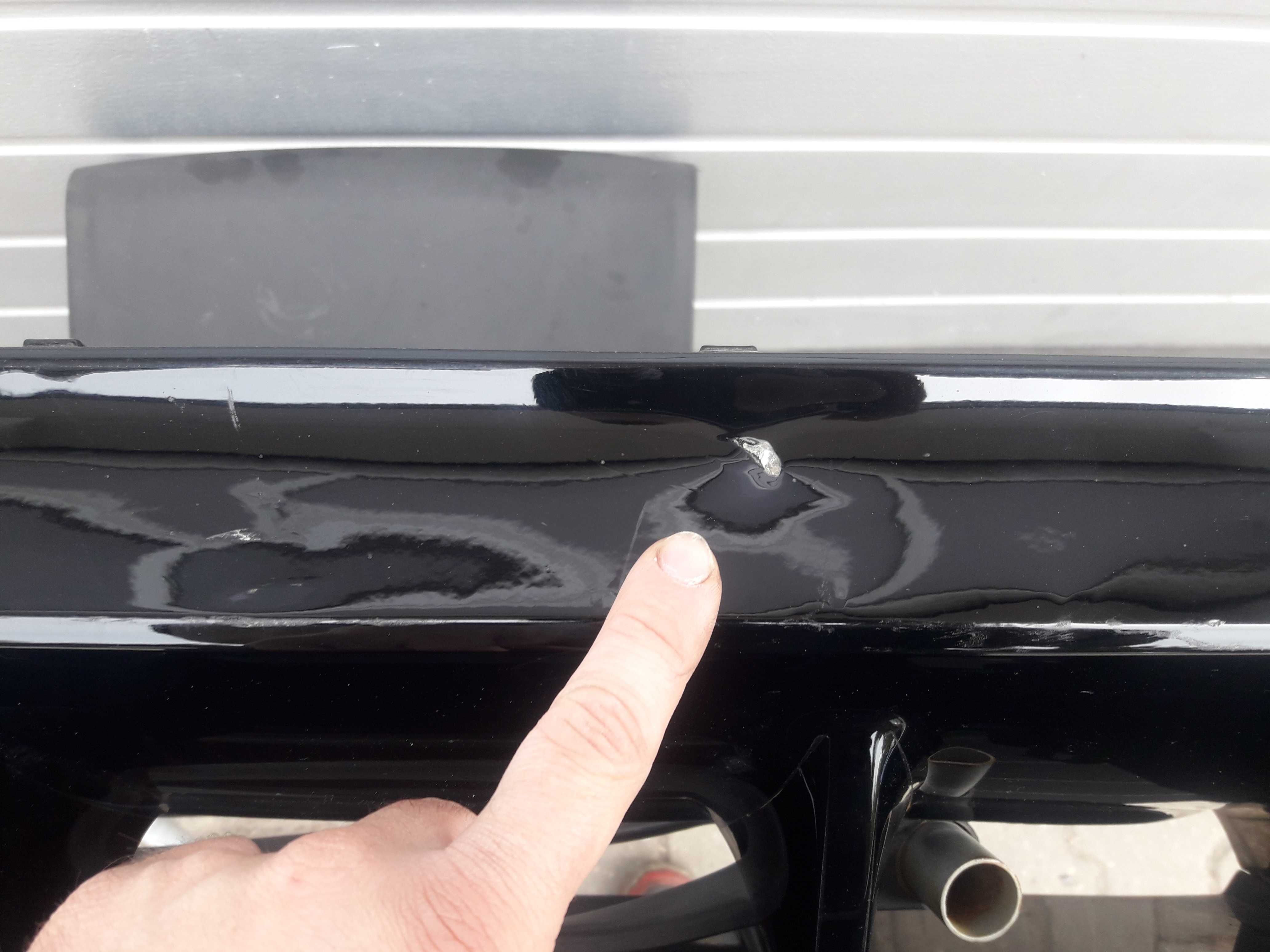 Spoiler Dokładka Dyfuzor Zderzaka Tylnego Mercedes CLA W118 45 AMG