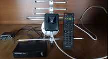 Тв тюнер T2 World Wision T62D3 з антеною