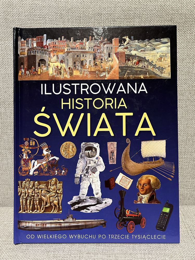 Książka Ilustrowana encyklopedia świata, nowa, gruba