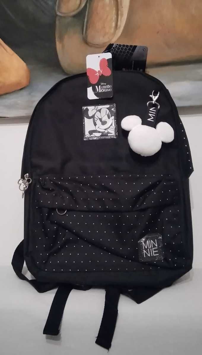 Mochila MINNIE MOUSE (31x40x4cm) [Nova, c/ etiqueta fabricante Safta®]