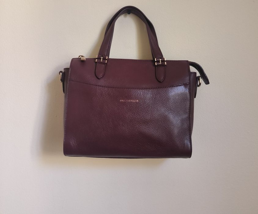Шкіряна сумка Paul Costelloe