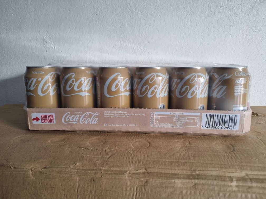 Coca Cola Vanilia 330ml  - 1 sztuka tylko 3,40zł