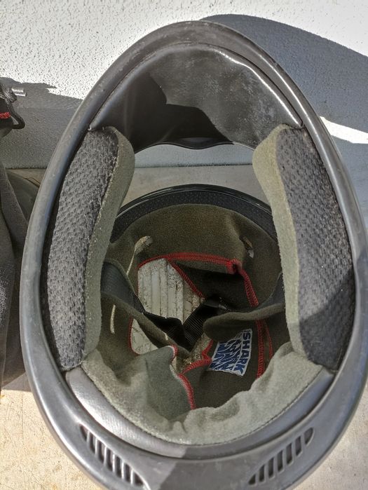 Capacete de mota Shark