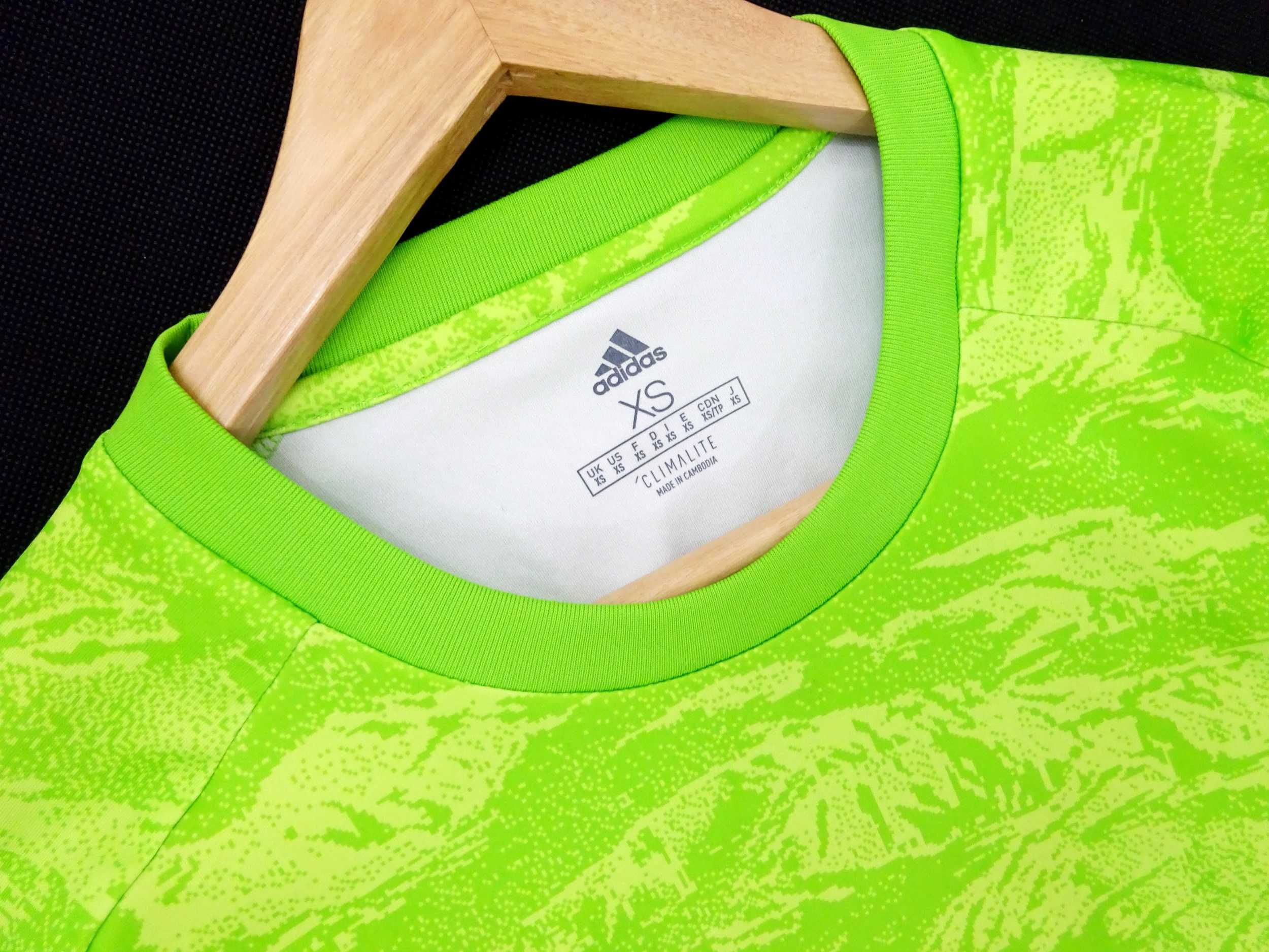 CB32 Treningowa koszulka piłkarska bluzka bramkarska Adidas Aclipro  S