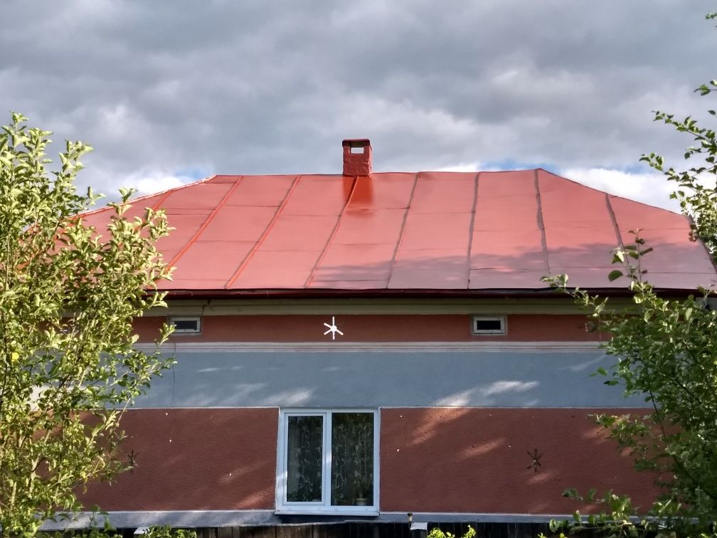 Фарбування дахів по всьому Кременецькому районі