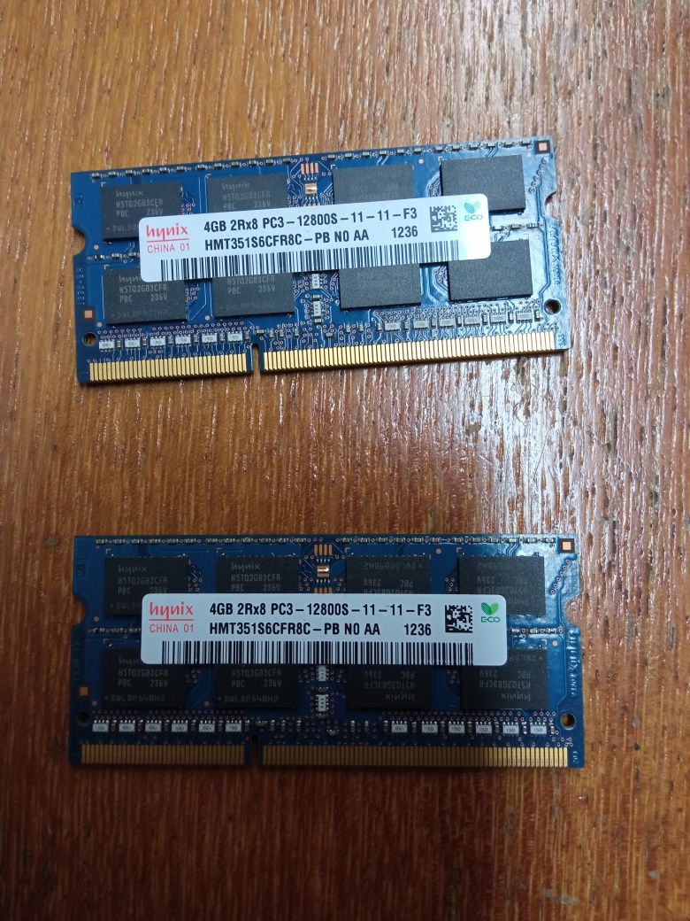 RAM  2x4GB  DDR3