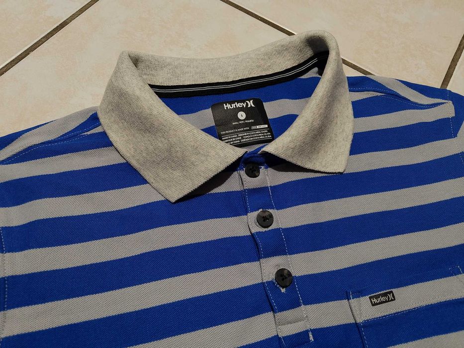 HURLEY USA - NOWA! z LOGO Koszulka Polo Męska rozmiar XS