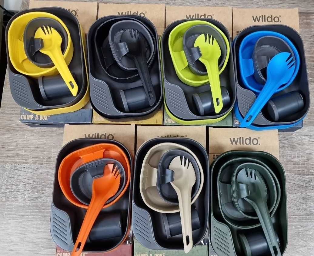 Набір посуду військовий посуд для відпочинку рибалки та охоти Wildo