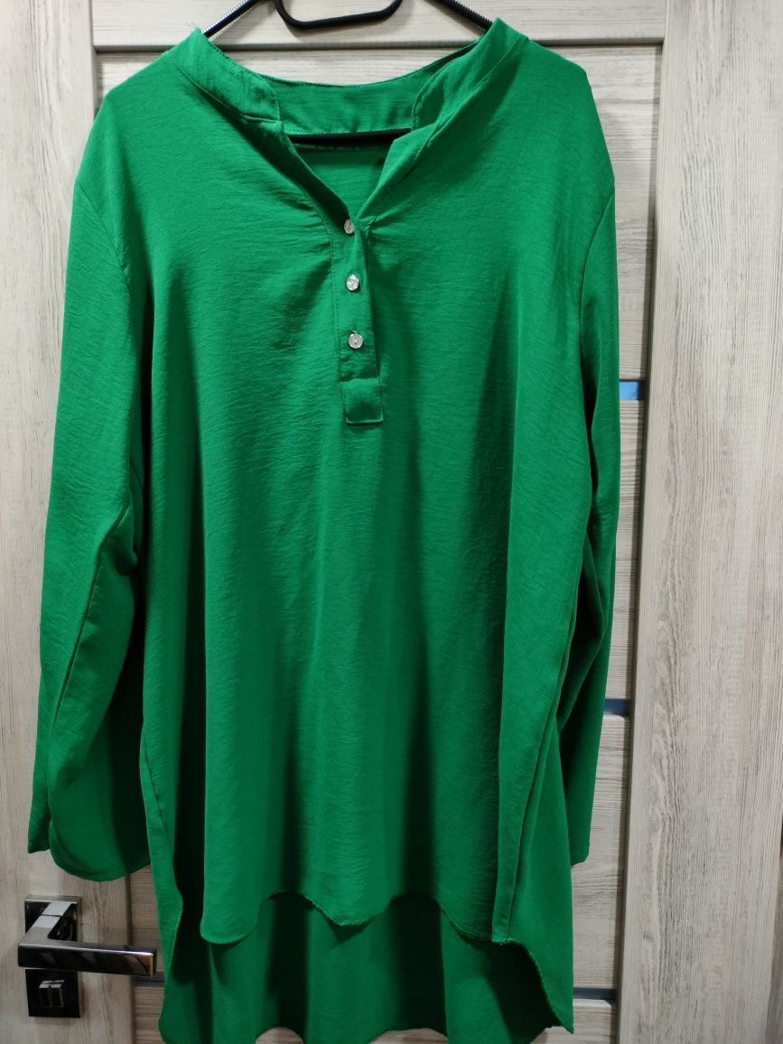 Zielona koszula oversize