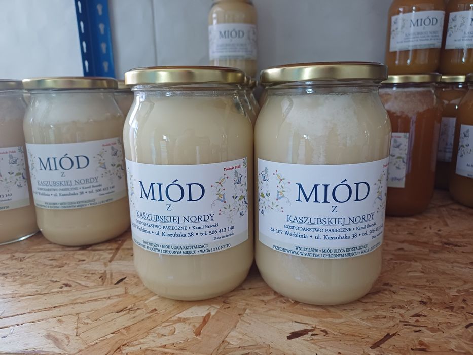 Miód z własnej pasieki