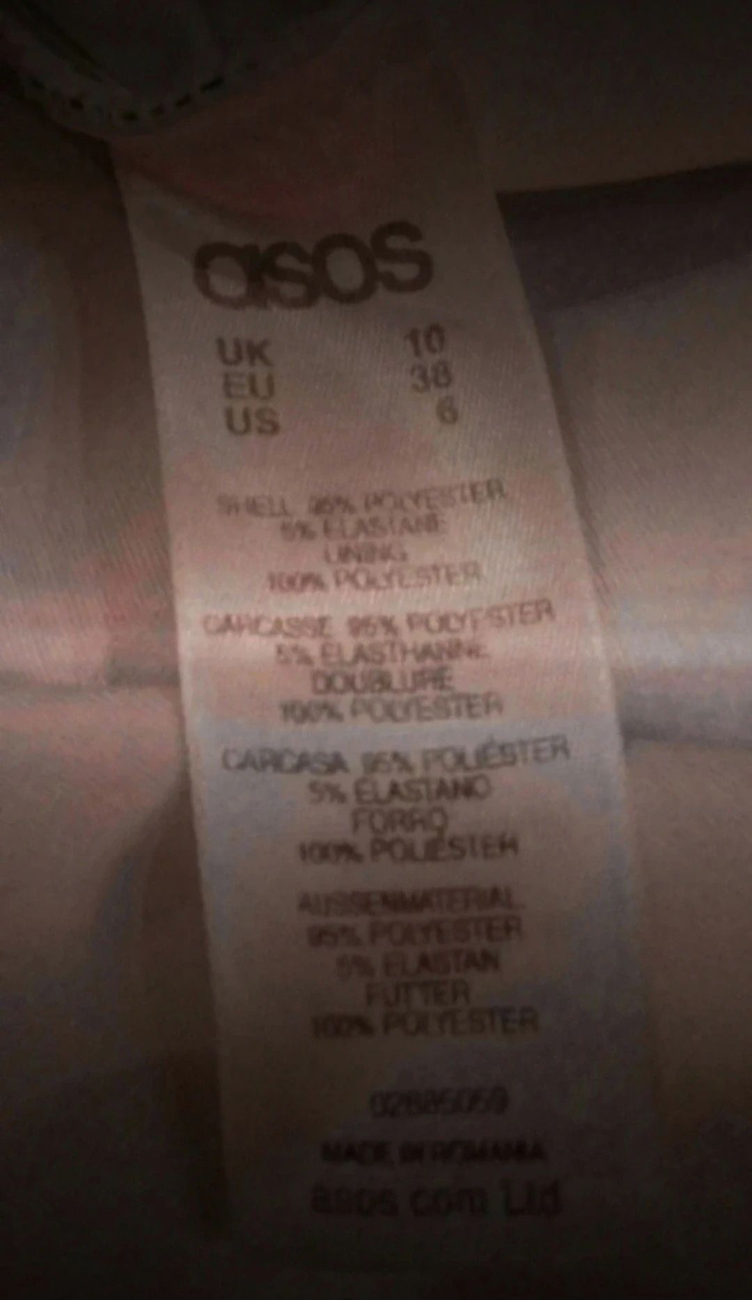 Piękna sukienka midi Asos rozmiar M 38