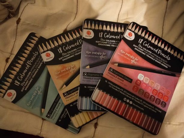 72 lápis de cor ergonómicos