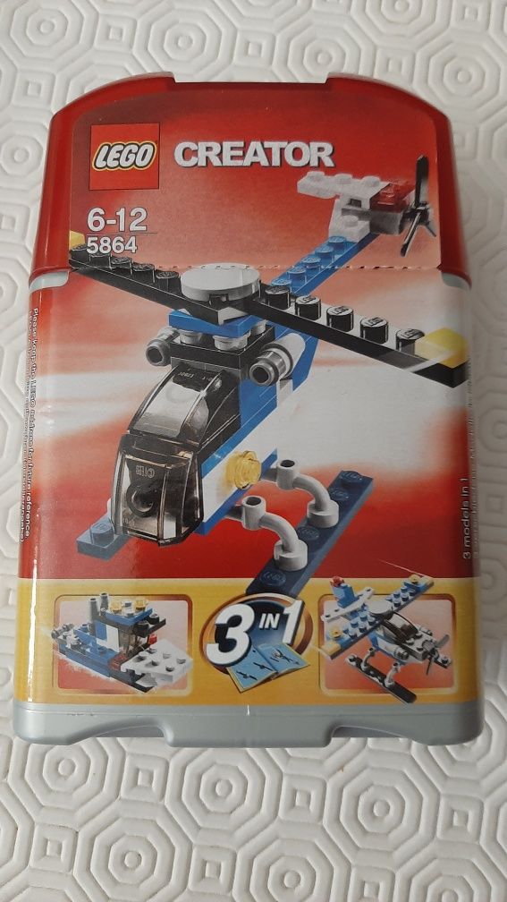 Lego Creator set 5864 Mini Helicóptero 3 em 1