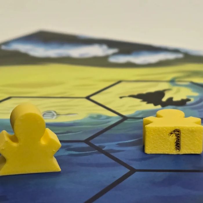 Marcadores Explorador para Jogo de Tabuleiro The Island