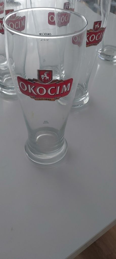 Szklanki 0,5 litra Okocim do piwa