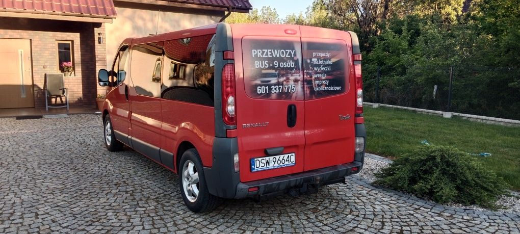 Bus - taxi przewóz 9 - osób