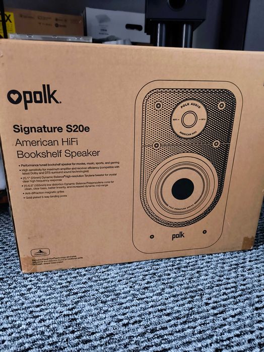 Kolumny podstawkowe Polk Audio Signature S20e